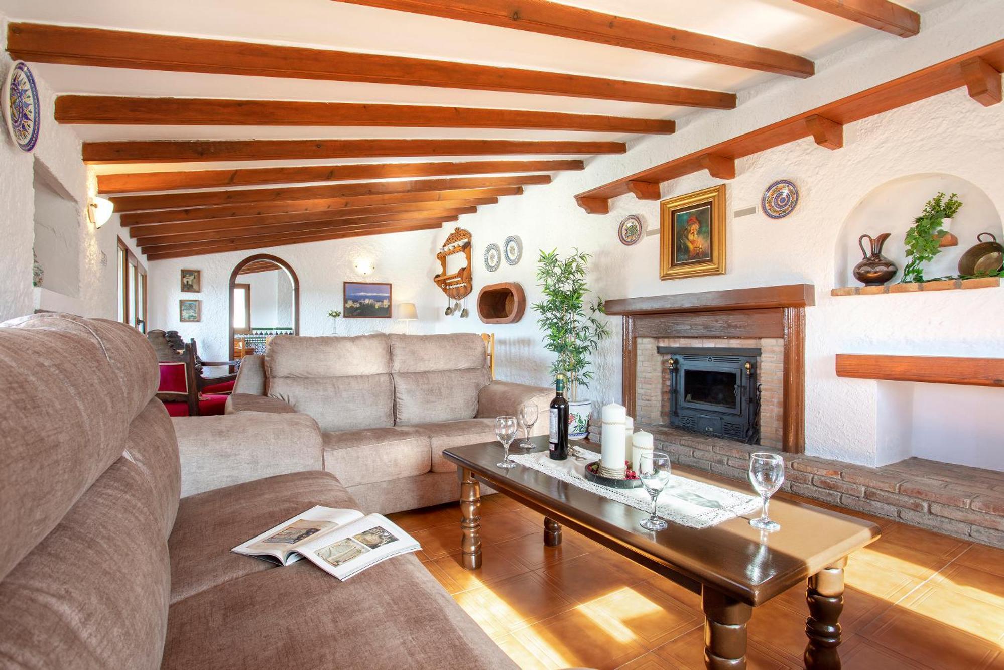 Casa Jardin Del Olivar Con Piscina Privada Alcaucín المظهر الخارجي الصورة